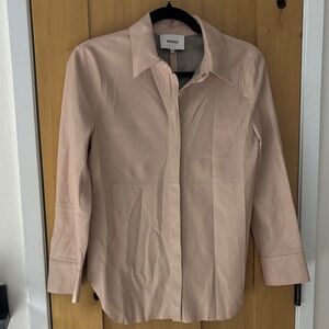 Nanushka Blush Button Down Shirt